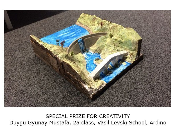 Special prize for creativity: Duygu Gyunay Mustafa, 2a class, Vasil Levski School, Ardino